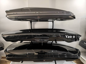 Original 480L Universal Dual Side Opening Car Roof <b>Box</b> ABS Lockable <b>Waterproof</b> Cargo Carrier SUV Crossovers MPV Large <b>Storage</b> Tr - Product Image 1