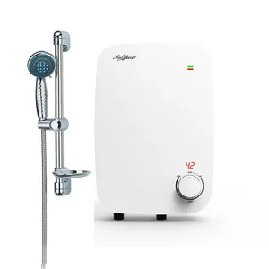 CE certified factory good price high quality tankless hot water heater electric shower geyser