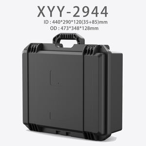 Waterproof Hardware <strong>Tool</strong> Storage Box, Equipment and Instruments, Optical Survey Flat Storage Shockproof Box with EVA Foam - Product Image 4