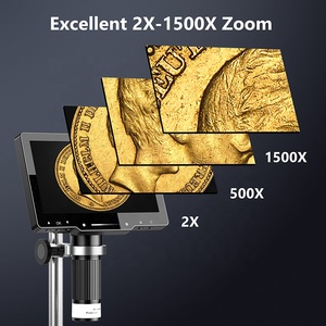 Microlong LP070 4K Electron 48MP <b>Camera</b> 7" Screen 1500X Magnification 32GB TF Card USB Monocular LED Illumination LP070 7 Inch M - Product Image 2