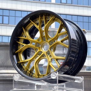 ล้อคาร์บอนไฟเบอร์ฟอร์จ 2 ชิ้น ขนาด 18 19 20 21 22 24 26 นิ้ว 5x130 5x114.3 5x112 สำหรับรถ Mclaren Mercedes S580 - Product Image 2