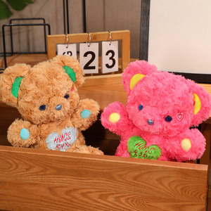 Orsacchiotto Personalizzato con <span class=keywords><strong>Cuore</strong></span> 30cm Morbido <span class=keywords><strong>Peluche</strong></span> Personalizzabile Giocattolo Bambola - Product Image 3