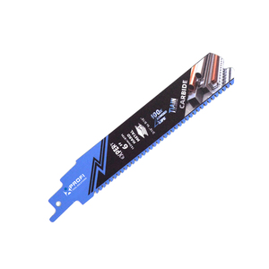 Nuevas Cuchillas de Sierra Recíprocas TCT de 6 Pulgadas y 8 Dientes con Recubrimiento TiAIN+ICE de Grado Industrial para Cortar Acero Inoxidable - Product Image 2