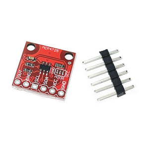 MCP4725 I2C 12-Bit DAC Módulo-Single-Channel Digital para conversor analógico Breakout Board para <span class=keywords><strong>Arduino</strong></span> - Product Image 1