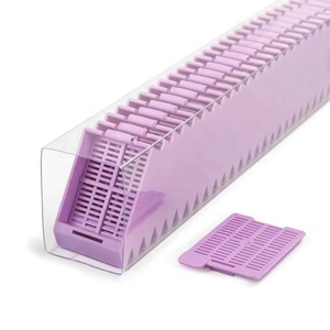 hochwertige labor einweg-verfahren kunststoff-gewebe-eingebettungs-kassette für histologie - Product Image 5