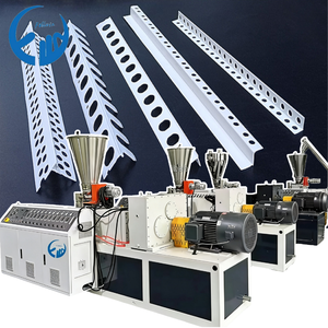 Extrusora de Alta Velocidad de Doble Tornillo para Perfiles de Protección de Esquinas de Pared, Fabricante de Extrusoras de Perfiles y Molduras de PVC - Product Image 1