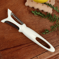 Keukenhulpjes 2-in-1 Dubbele Multifunctionele Handmatige Groentehakker Groentesnijder Aardappel Schiller met Antislip Handvat