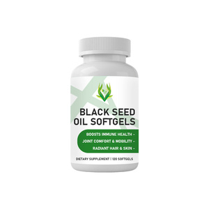 Gélules d'huile de nigelle OEM très vendues – Complément alimentaire favorisant la santé immunitaire et la mobilité confortable pour adultes - Product Image 1