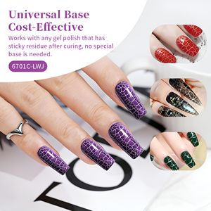 <span class=keywords><strong>Vernis</strong></span> à ongles professionnel effet craquelé unique, gel de longue tenue à séchage rapide pour salon, vente en gros - Product Image 3