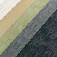 Tissu de veste coupe-vent imprimé tricoté enduit de PU de haute qualité, anti-moisissure, résistant à l'abrasion, pour vêtements et robes