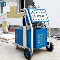 La machine de pulvérisation de mousse de polyuréthane mobile E3 la plus rentable pour l'isolation des murs de maison est certifiée CE.