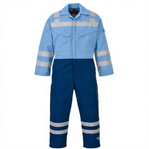 High Quality Flame Retardant Coverall Respirator Pack Heat Resistant 100-150C Level D Protection Work Uniform for Male Female - Product Image 5