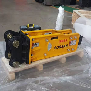 SOOSAN SB30 TOP TYPE HYDRAULIC BREAKER MAIN BODY PRODUCT <b>DIRECT</b> FACTORY SUPPLY <b>ONE</b> YEAR WARRANTY STANDARD FEATURES INCLUSIVE - Product Image 1