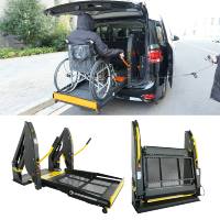 Siège élévateur électrique hydraulique en aluminium Tengyun L3A certifié CE, neuf, pour personnes handicapées et âgées, universel, pour remplacement/réparation de bus