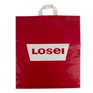 Bolsas de Plástico Personalizadas para Compras, Bolsa de PE Reciclable con Asa - Product Image 1