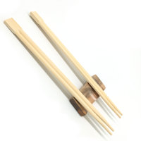 Ensemble de couverts jetables en bambou pour hôtel, écologiques, biodégradables et recyclables, cuillère et baguettes enveloppées de papier pour les fêtes