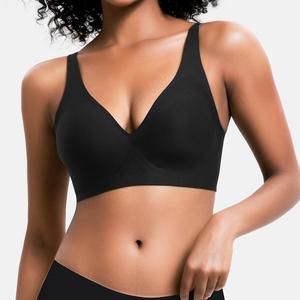 Sujetadores Deportivos de Alta Calidad para Mujer, Cómodos, Transpirables, Sin Varillas, con Tirantes Ajustables, Sólidos, Personalizados de Fábrica, Tallas S-XXL, Spandex/Nylon - Product Image 5