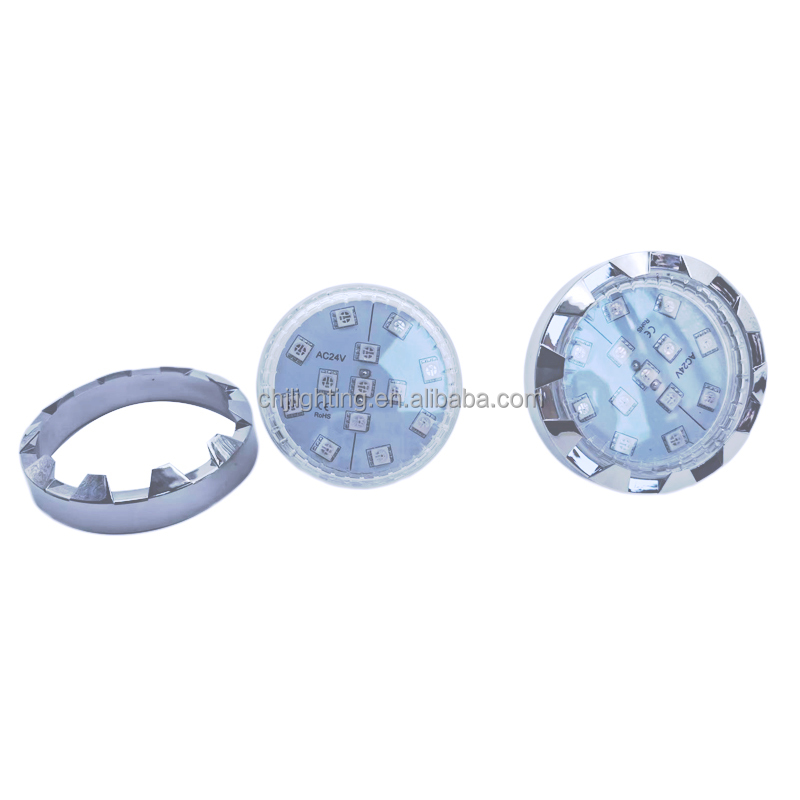 Carnival Auto 60mm RGB+W LED Pixel Light 24V Amusement Ferris Wheel Lighting for Theme Park