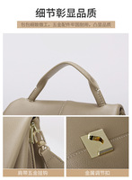 Sac à bandoulière pour femme, nouveau style, design de niche, avec doublure en PU, simplicité urbaine, sac à main pour les trajets quotidiens, fermeture à rabat
