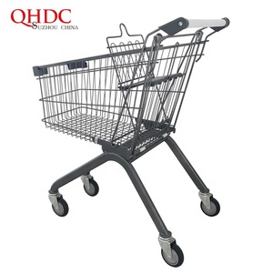 Metal Carts Store Supermarket <strong>Shopping</strong> Carts Small <strong>Trolly</strong> - Product Image 2