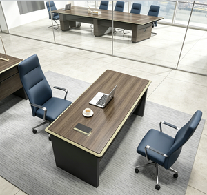 <span class=keywords><strong>Bureau</strong></span> de direction moderne avec <span class=keywords><strong>tiroir</strong></span>, poste de travail informatique en bois, ensemble de mobilier de <span class=keywords><strong>bureau</strong></span> pour usage domestique et commercial - Product Image 6