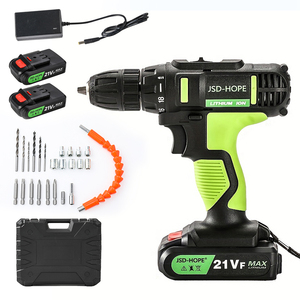 Taladro eléctrico de litio multifuncional con herramienta de transferencia de destornillador Taladro manual de carga para el hogar para perforación de agujeros - Product Image 1