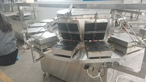 Macchina Commerciale Completamente Automatica per <span class=keywords><strong>Waffle</strong></span> Morbidi a 12 e 15 Testine, Macchina per la Formatura di <span class=keywords><strong>Waffle</strong></span> di Diverse Forme - Product Image 4