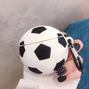 Étui pour écouteurs à thème football dessin animé, compatible Pro2 - Housse en silicone souple et mignonne, très vendue, de haute qualité - Product Image 4