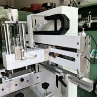 Machine d'impression sérigraphique semi-automatique monocouleur de bureau à prix d'usine sans cylindre pour étiquettes en papier