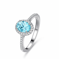 Bague simple en argent sterling 925 avec moissanite, bague de fiançailles en moissanite fine pour femme, bijoux de mariage et d'anniversaire