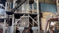 Machine à extrusion les AB, découpeuse de films à Double couche