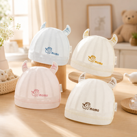 Bonnet bébé classe A, doux et respectueux de la peau, bonnet d'été respirant pour nouveau-né, 0-6 mois, léger, design mignon