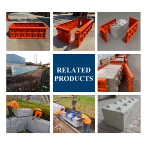 Moule en béton préfabriqué pour blocs de type <span class=keywords><strong>Lego</strong></span> pour <span class=keywords><strong>mur</strong></span> de soutènement - Product Image 4