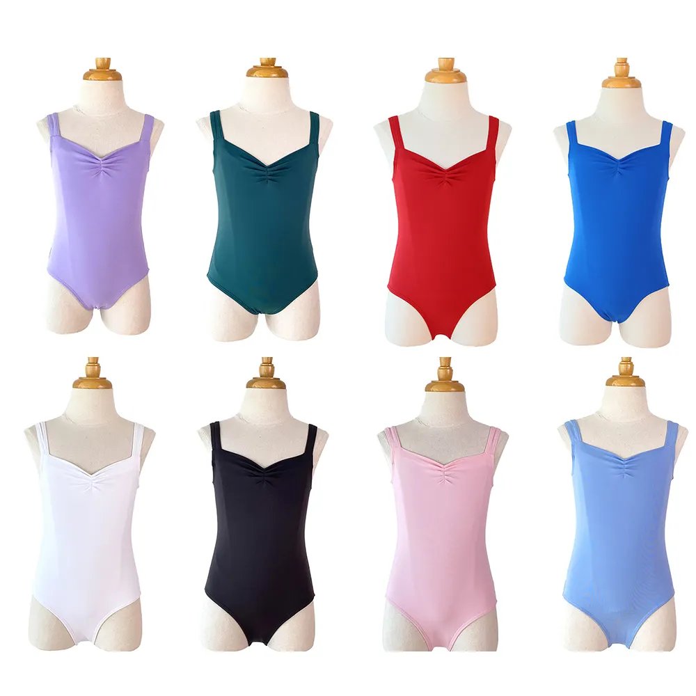 ALA005 vente en gros de haute qualité enfants Ballet formation Dancewear Ballet personnalisé justaucorps