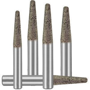 Personalizable ODM/OEM armadura sinterizada diamante dedo Bits TiCN recubierto <span class=keywords><strong>Tapper</strong></span> bola nariz piedra tallado mármol Bluestone fresado - Product Image 6