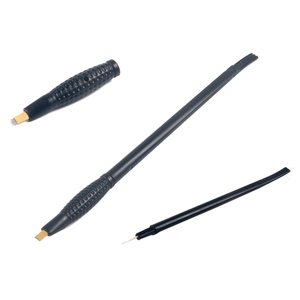 Lápiz de Microblading <span class=keywords><strong>para</strong></span> maquillaje semipermanente, hoja de sombreado y sombra <span class=keywords><strong>para</strong></span> tatuaje, mango de microcuchilla 2 en 1 - Product Image 2