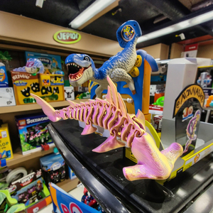 Best seller 3D stampato in plastica con cerniera <span class=keywords><strong>scheletro</strong></span> di squalo e squalo martello romanzo giocattoli da collezione a tema animale cinese - Product Image 2