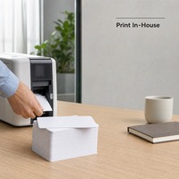 Cartes PVC blanches vierges CR80 imprimables, cartes intelligentes NFC RFID avec puce F08 pour le contrôle d'accès au bureau, les cartes de membre d'hôtel