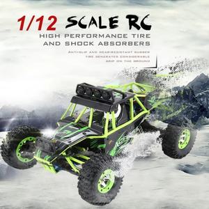 Venta de WLtoys 12427, Auto RC Todoterreno con Control Remoto de 2.4GHz, Escala 1/12, 4WD, con Luz LED, Dos Baterías, Vehículo Todoterreno - Product Image 4