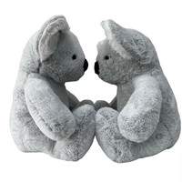 Boneka Beruang Koala Berbobot Berkualitas Tinggi Buatan Pabrik, Grosir OEM, Hadiah Dewasa, Mainan Boneka Beruang Plush