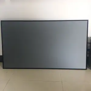 Telon 100inch siêu ngắn siêu ném 4K alr tinh thể vật nuôi laser chiếu màn hình cố định khung màn hình máy chiếu đối với trang chủ cicnema