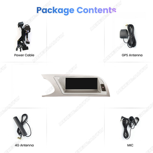MEKEDE-Reproductor multimedia para coche Audi A4, Radio con <span class=keywords><strong>Android</strong></span> 8core, 4G, LTE, navegación GPS, WiFi 1280x480, pantalla táctil de 8 núcleos, Snapdragon 8 + 128G - Product Image 5