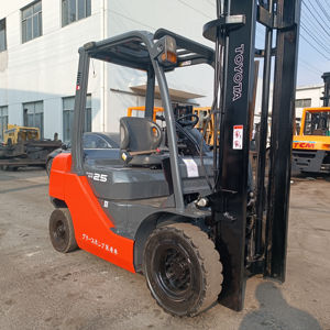 Très bon état, d'origine japonaise, utilisé pour chariot élévateur à fourche au GPL 8Fd25 de 3 tonnes, longueur de fourche de 1220 mm, pour ateliers de réparation de machines, meilleur choix - Product Image 1