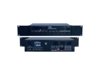 Système de sonorisation compact avec amplificateur mixeur, lecteur MP3, radio FM, Bluetooth et carte SD 60W 100V/70V/8Ohm pour bâtiments commerciaux