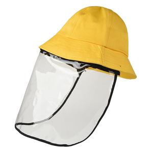 Anti niebla epidemia Eco amigable reutilizables claro TPU <span class=keywords><strong>protectora</strong></span> desmontable sombrero de pescador cara + escudo - Product Image 2