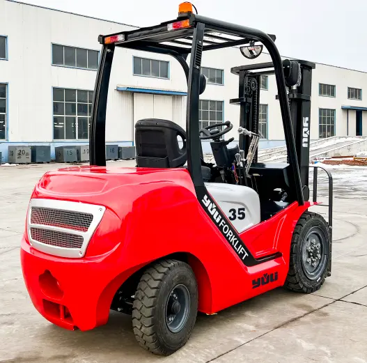 Yuli low price 3 ton 4 5 tons container mast heavy duty forklift truck optional Diesel lifters forklift