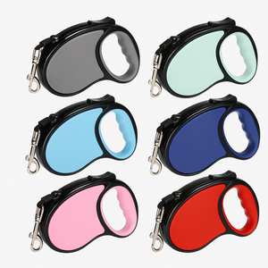 3/5 metri guinzaglio retrattile per cani in Nylon materiale a strisce di plastica con controllo automatico del cane in piombo impugnatura antiscivolo - Product Image 2