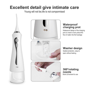 Ipx7 Dentaire Portable Brosse À Dents Nettoyant Irrigateur Oral D'eau Sans Fil Flosser Pour Dents SPA - Product Image 5