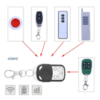 1/5/10 PCS Télécommande universelle à code évolutif 433.92MHz pour porte de garage à code roulant