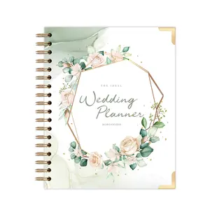 Personalizzato My Wedding Planner quaderno con copertina rigida lista di controllo del matrimonio regalo di fidanzamento per le spose libro degli ospiti di nozze